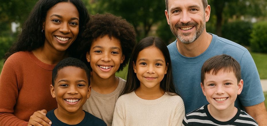 Mixed Racial and Cultural Family